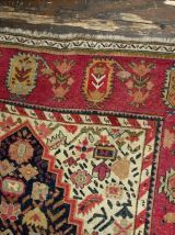 Tapis ancien Caucasien Karabagh fait main, 1B492