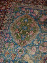 Tapis ancien Persan Yazd fait main, 1B494