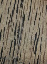 Tapis ancien Américain Hooked fait main, 1B502