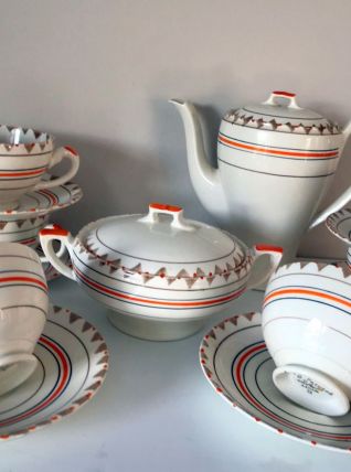 service à café 17 pièces porcelaine anglaise Myott