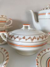 service à café 17 pièces porcelaine anglaise Myott