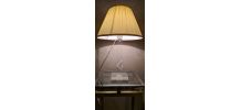 lampe plexiglas 1960 style et dans le gout de david lange 46