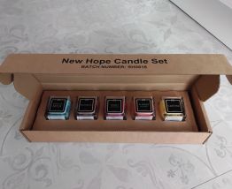 Coffret 5 bougies Star Wars collector la guerre des étoiles 