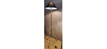 lampadaire style bambou acier peint  dans le gout de la mais