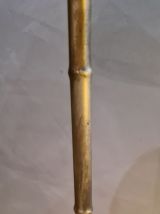 lampadaire style bambou acier peint  dans le gout de la mais