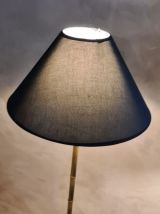 lampadaire style bambou acier peint  dans le gout de la mais