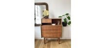 Secrétaire scandinave vintage