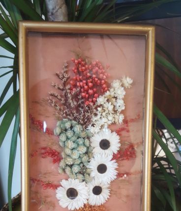 CADRE FLEURS SECHEES