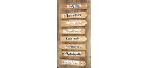 8 Flèches et stickers de mariage