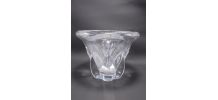 Vase en cristal signé Val St Lambert