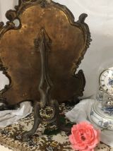 Miroir de table signé PAVOT