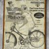 Plaque métal Motobécane Mobylette 