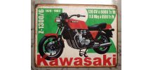 Plaque métal Kawasaki 1300 Z