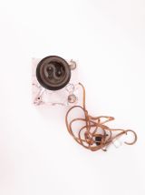 Lampe de chevet en Laiton et marbre rose