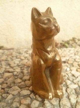 chat  en  laiton