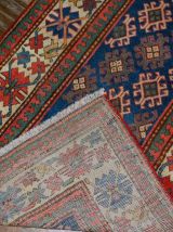 Tapis ancien Caucasien Gendje fait main, 1B522