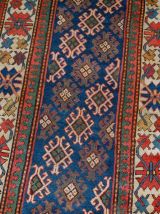 Tapis ancien Caucasien Gendje fait main, 1B522