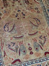 Tapis ancien Persan Kerman Lavar fait main, 1B524