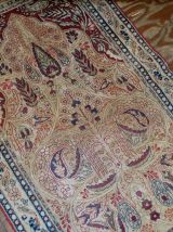 Tapis ancien Persan Kerman Lavar fait main, 1B524