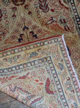 Tapis ancien Persan Kerman Lavar fait main, 1B525