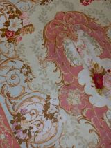 Tapis ancien Français Aubusson Napoleon fait main, 1B526