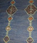 Tapis ancien Indien Dhurri fait main, 1B533