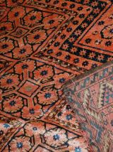 Tapis ancien Ouzbek Beshir fait main, 1B534