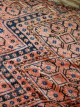 Tapis ancien Ouzbek Beshir fait main, 1B534