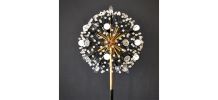 LAMPADAIRE " SNOWBALL" des années 50 - Hauteur 180 cm