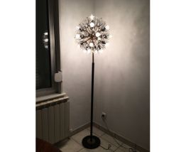 LAMPADAIRE " SNOWBALL" des années 50 - Hauteur 180 cm
