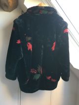 Manteau oversize fausse fourrure vintage - TBE