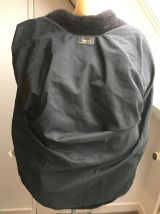Gros gilet doudou vintage noir Carletti - Taille unique - Bo