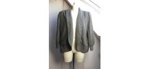 Veste noir et blanc vintage Jolly Koan- T.40/42 - TBE