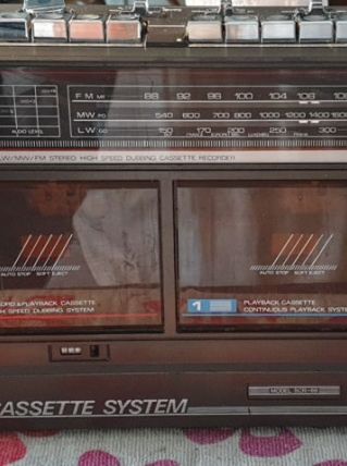 Poste radio K7 REALISTIC