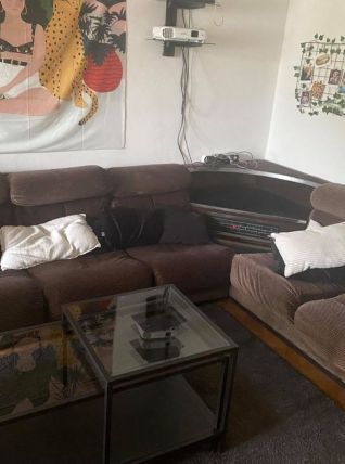 Fauteuil d'angles avec radio integrée fonctionelle 1970