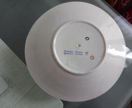 Saucière en porcelaine Babel de Saint Amand de 1950