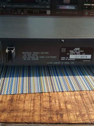 Lecteur tuner JVC T-GX2L année 1985