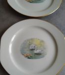 6 assiettes à dessert  de Montdauphin