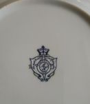 6 assiettes à dessert  de Montdauphin