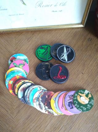 Pogs et kinis Vintage
