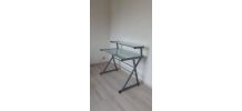 Bureau en verre trempé