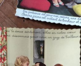 20 cartes postales couple vintage années 60