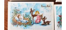 50 cartes vintage nativité Noël Jésus