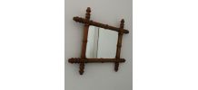 Miroir bambou Vintage 