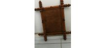 Miroir bambou Vintage 