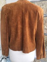 VESTE CUIR VINTAGE