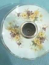 bougeoir  chance glass , pilkington, vintage