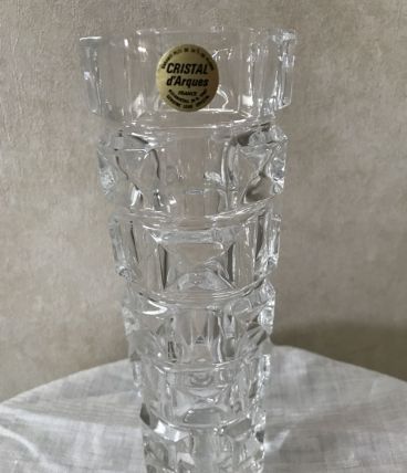 Vase cristal d’Arques année 70