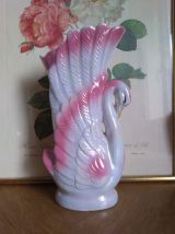 Vase Cygne Kitsch Vintage