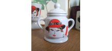 Ensemble tasses et pot Vintage
